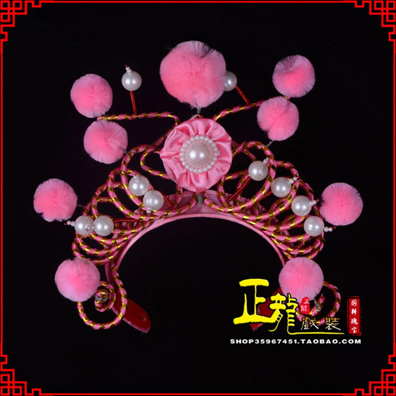 龙南穆桂英花木兰盔帽 女兵额子