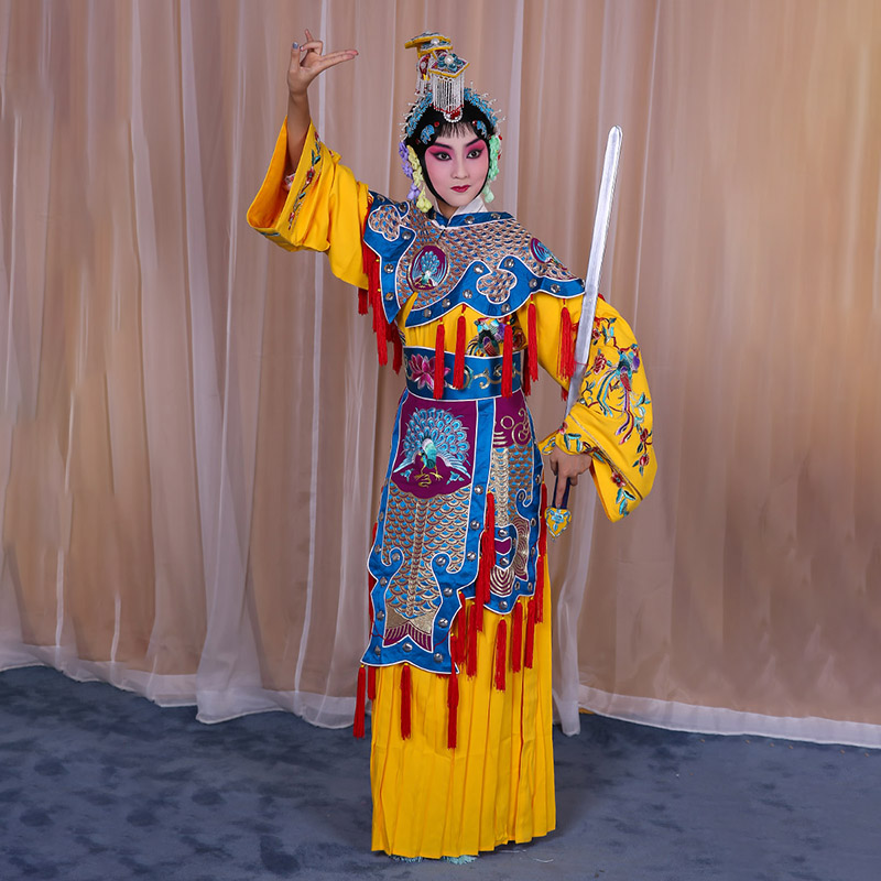 龙南霸王别姬虞姬服 软绉别姬服