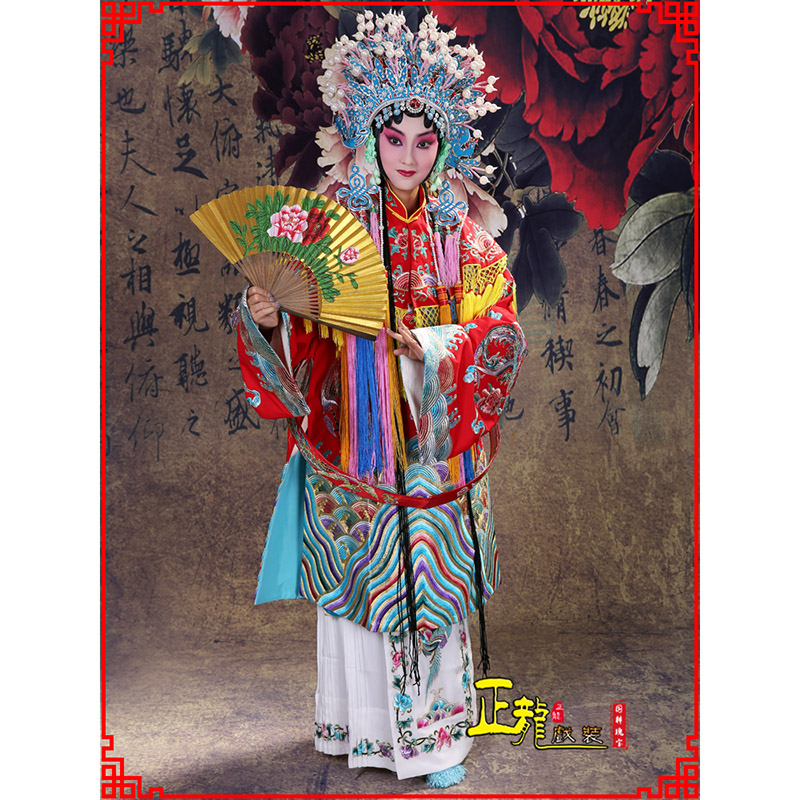 龙南凤袍杨贵妃贵妃醉酒 软绉团凤女蟒