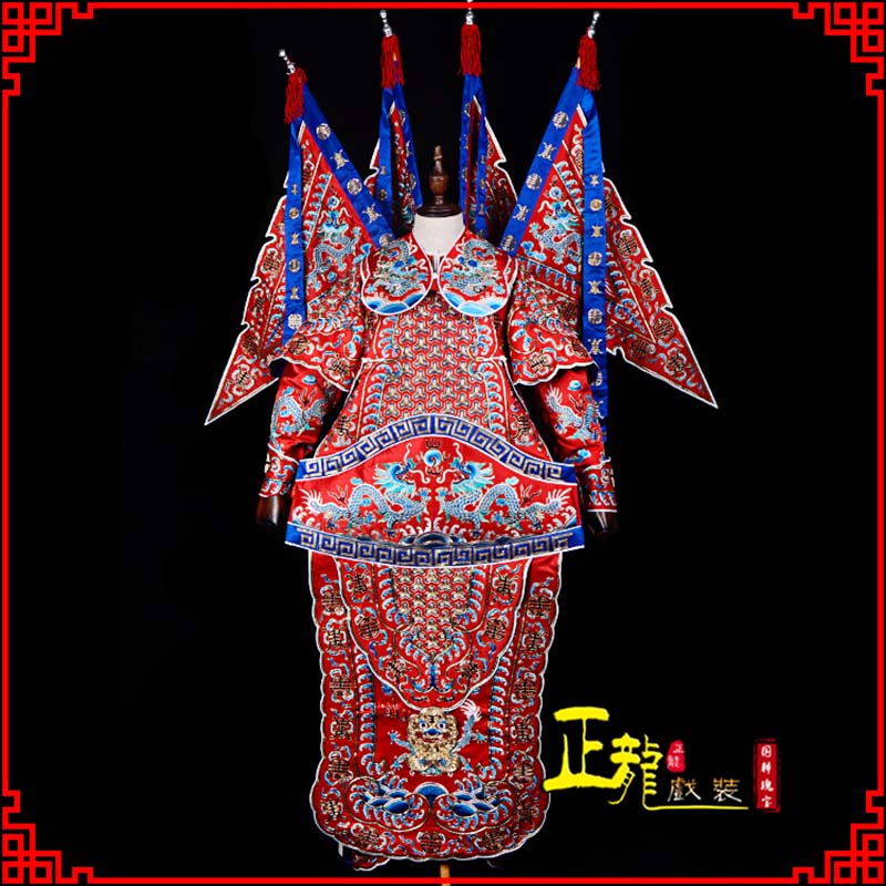 龙南武生戏服戏曲武将靠